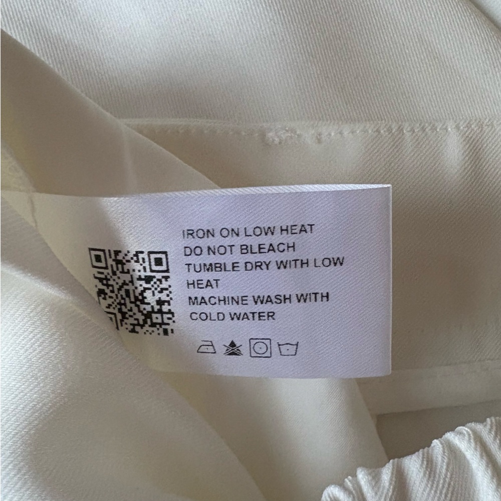 Cider Women’s 0XL White Wide Leg Trousers Classic Timeless Business Casual Pants - Picture 13 of 16